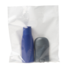 Full Color White w/Clear Back Plastic Bag