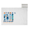 20 x 12 + 2 WHITE POLY MAILER - DIGITAL SPLASH