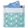 Snowman Seasonal Predesigned Poly Mailers